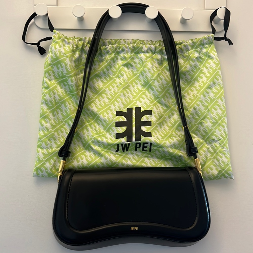 JW Pei Joy black shoulder bag